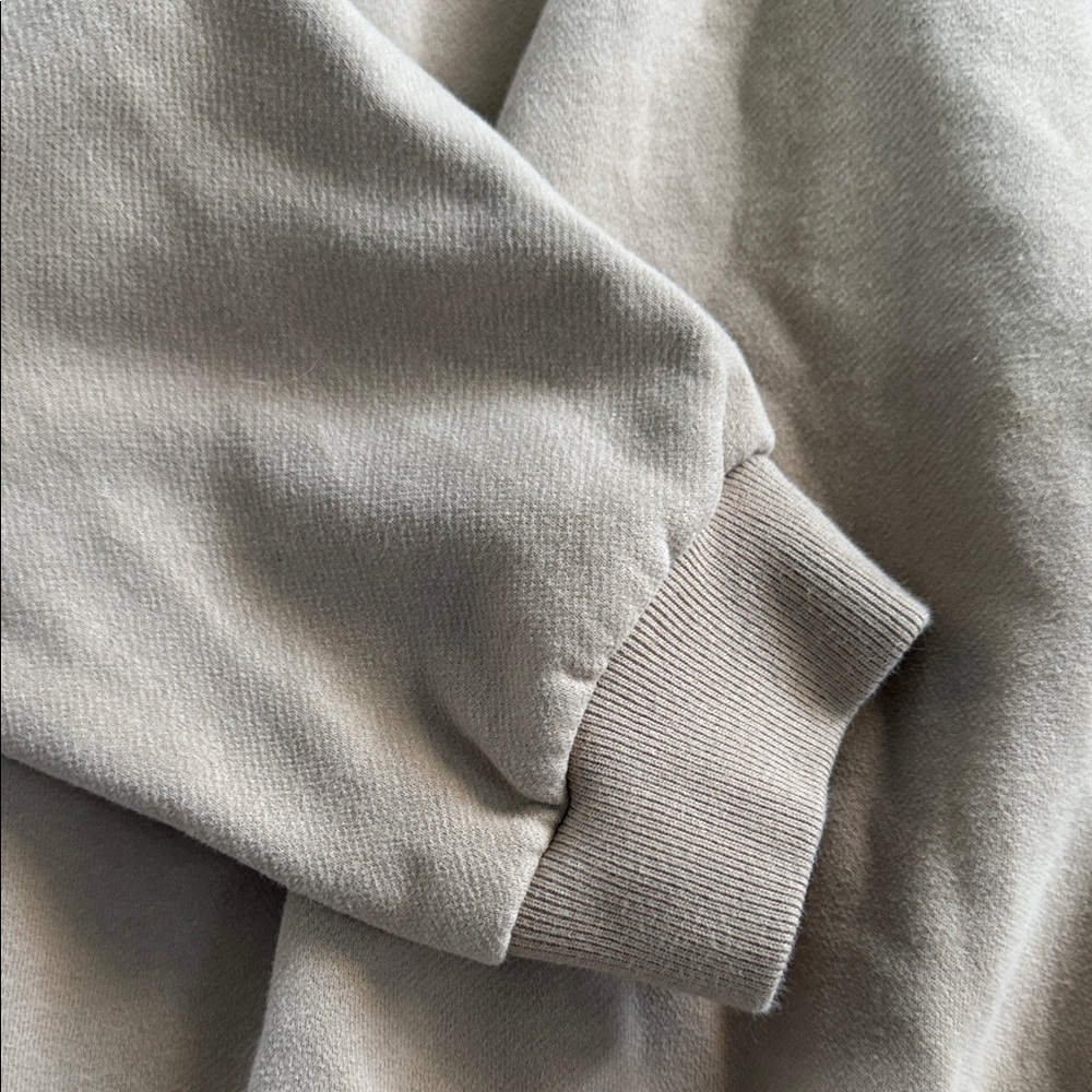 OAK + FORT Off-the-Shoulder Sweater in Taupe Beige - Picture 4 of 4